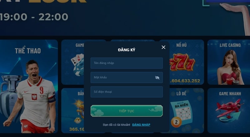 Người chơi cần đáp ứng một số điều kiện trước khi đăng ký Lucky88