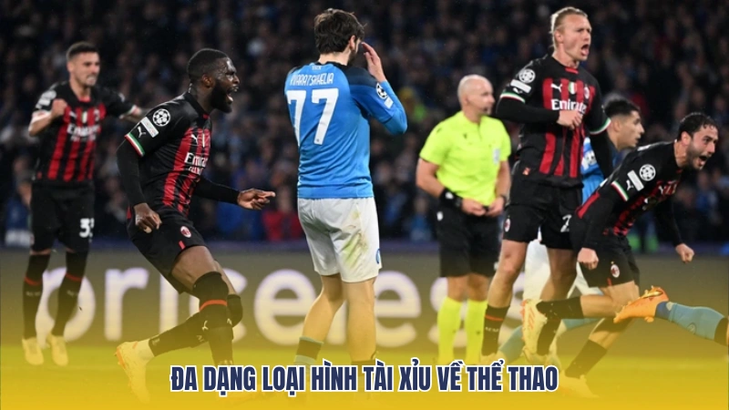 Lucky88 cung cấp đa dạng tỷ lệ kèo tài xỉu về thể thao
