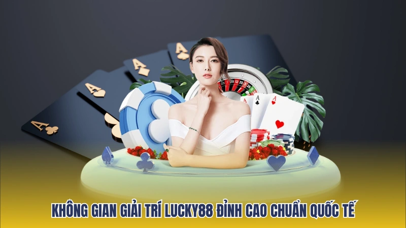 Không gian giải trí Lucky88 đỉnh cao chuẩn quốc tế