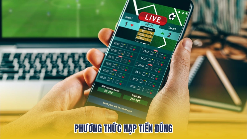 Hãy nạp tiền vào tài khoản Lucky88 để trải nghiệm các dạng kèo hấp dẫn