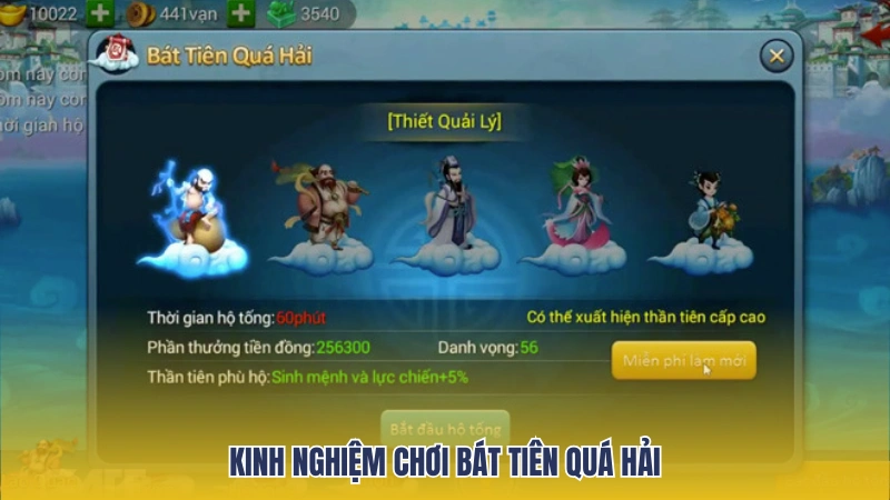 Mẹo hay quay hũ bát tiên quá hải ăn tiền tại Lucky88