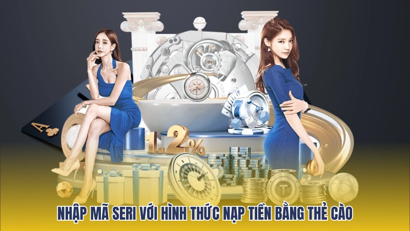 Nạp tiền Lucky88 bằng thẻ cào là phương thức tiện lợi tuy nhiên sẽ có phí giao dịch