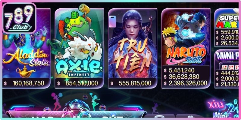 Trải nghiệm kho trò chơi nổ hũ săn thưởng cực khủng